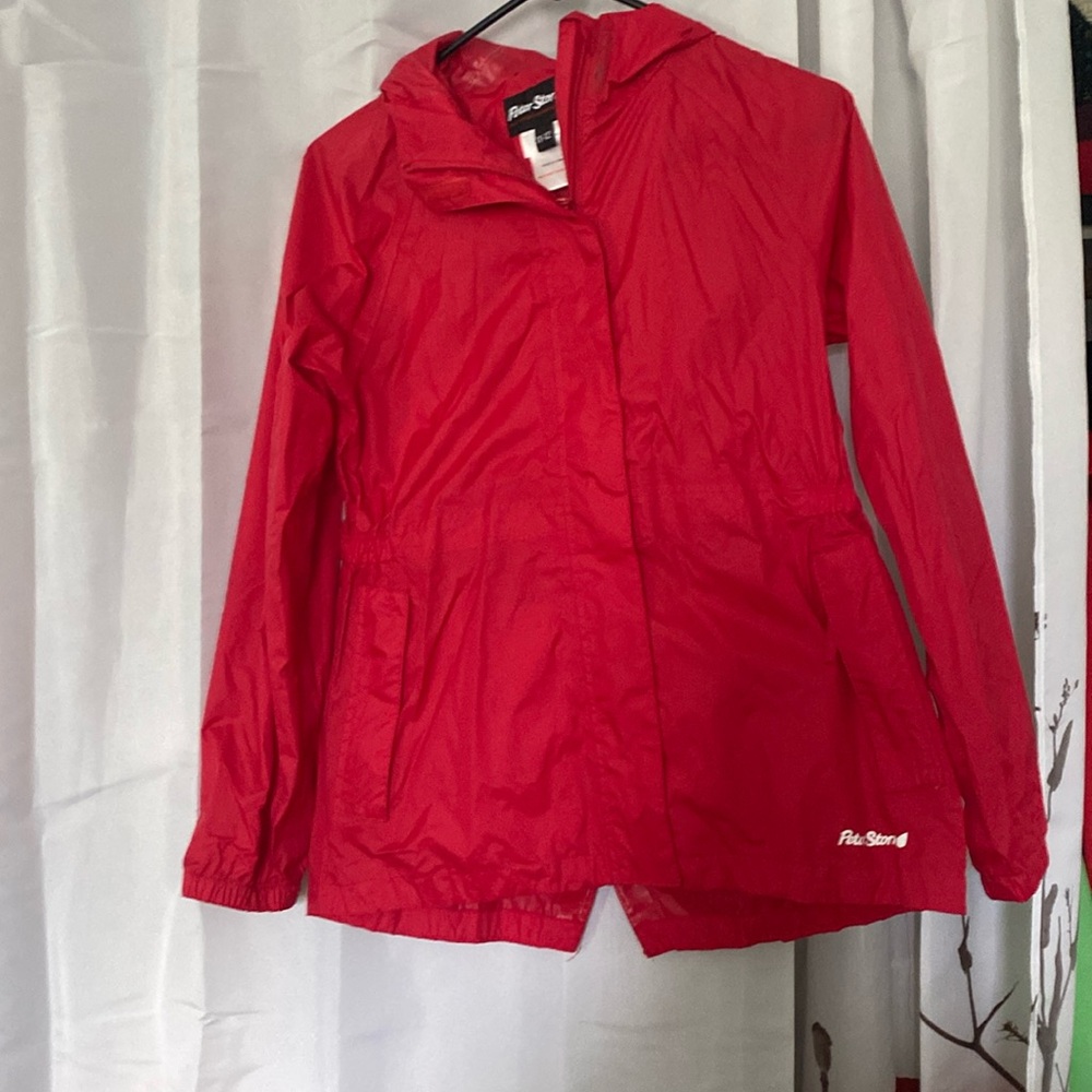 Peter Storm Lightweight kids raincoat age 11-12. Barely worn , great for travel.